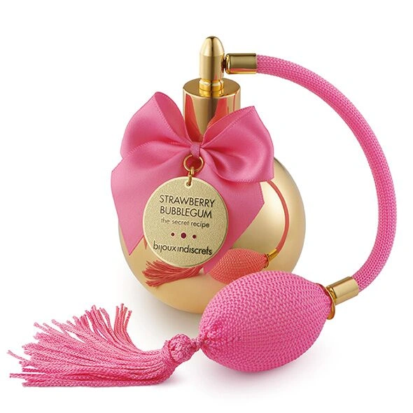 Увлажняющий спрей для тела Bijoux Indiscrets Bubblegum Body Mist с возбуждающим фруктовым ароматом  фото 1