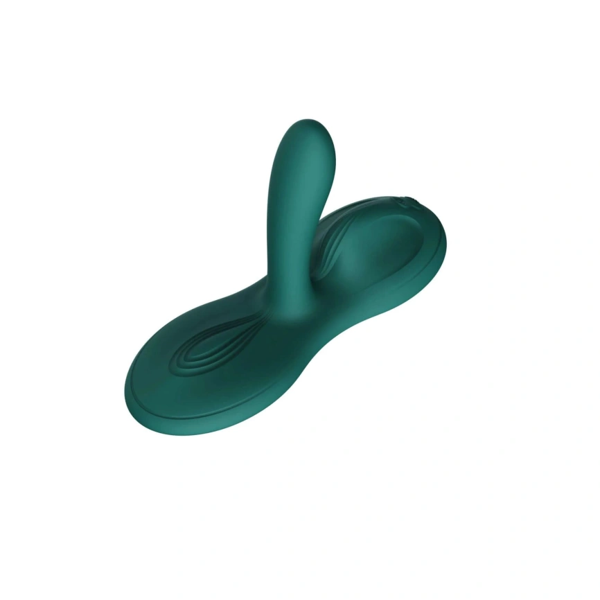 Sit-on-top смарт-вибратор Zalo – Flora Smart Vibrating Pad Turquoise Green, 9 моторов фото 3