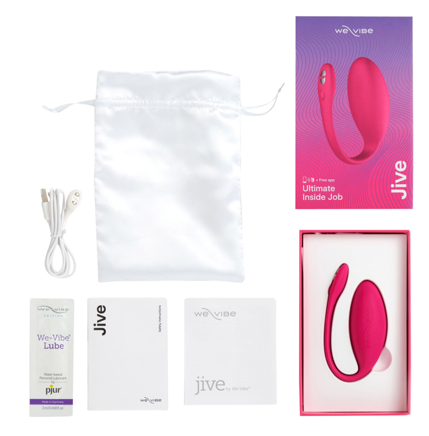 Смарт-віброяйце We-Vibe Jive Electric Pink фото 7