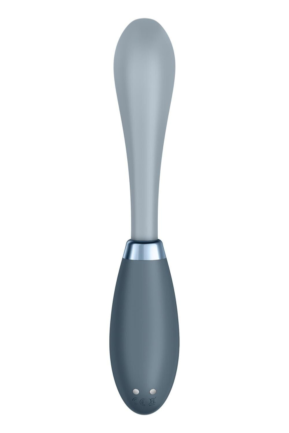 Вібратор Satisfyer G-Spot Flex 3 Grey, гнучкий стовбур із фіксацією положення фото 5