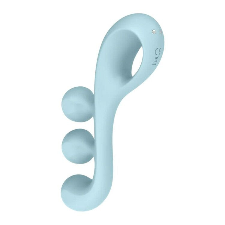 Універсальний вібратор Satisfyer Tri Ball 2, 3 мотори, гнеться фото 3