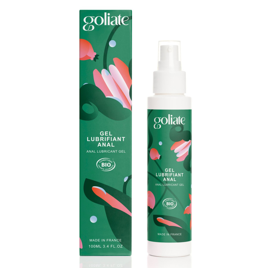 Анальний лубрикант Goliate Gel Lubrifiant Anal 100 мл, розслаблювальний, веган-френдлі фото 1