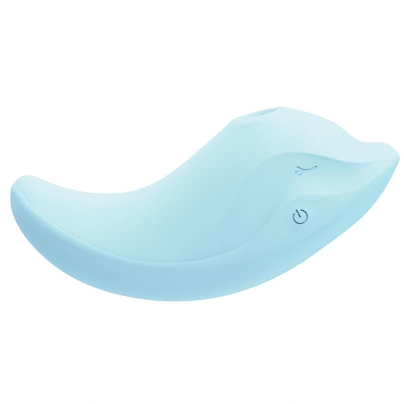Вибратор и вакуумный стимулятор CuteVibe Heidi Blue фото 3