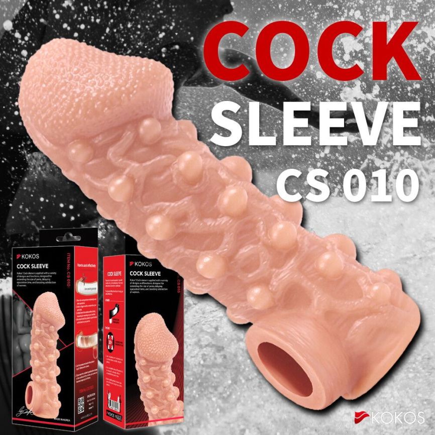 Насадка на член Kokos Cock Sleeve CS 010 L фото 8