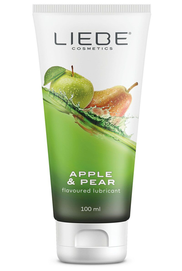 Лубрикант на водній основі Liebe Lubricant Apple & Pear 100 мл фото 1