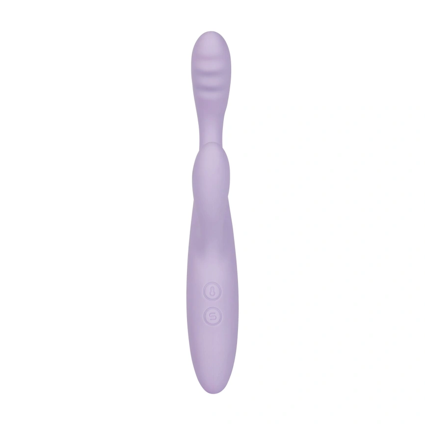 Тонкий кролик-вибратор Svakom Cici+ 2 Lilac, управление со смартфона, подогрев до 38 °C фото 3