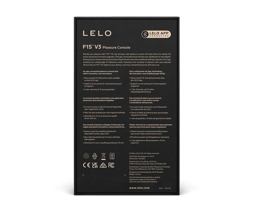 Смарт-мастурбатор LELO F1S V3 Red, 2 мотори, 8 режимів, стимуляція звуковими хвилями фото 5