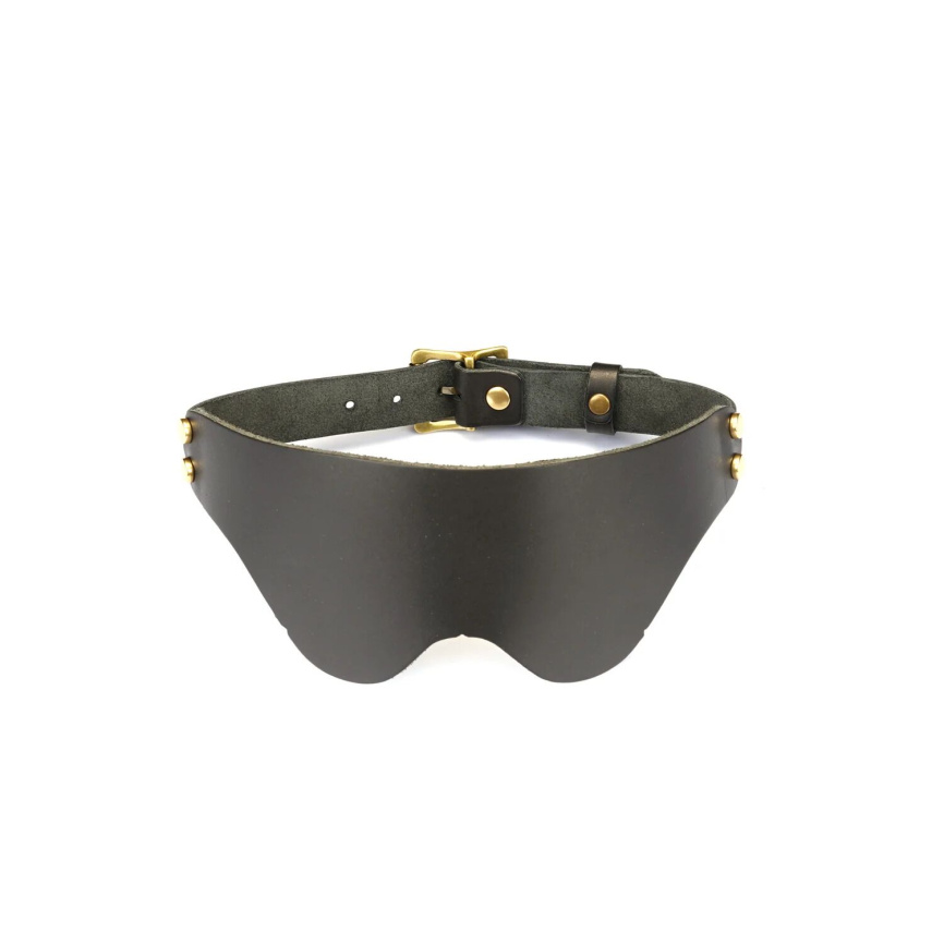 Шкіряна маска на очі Liebe Seele Samurai Blindfold фото 1
