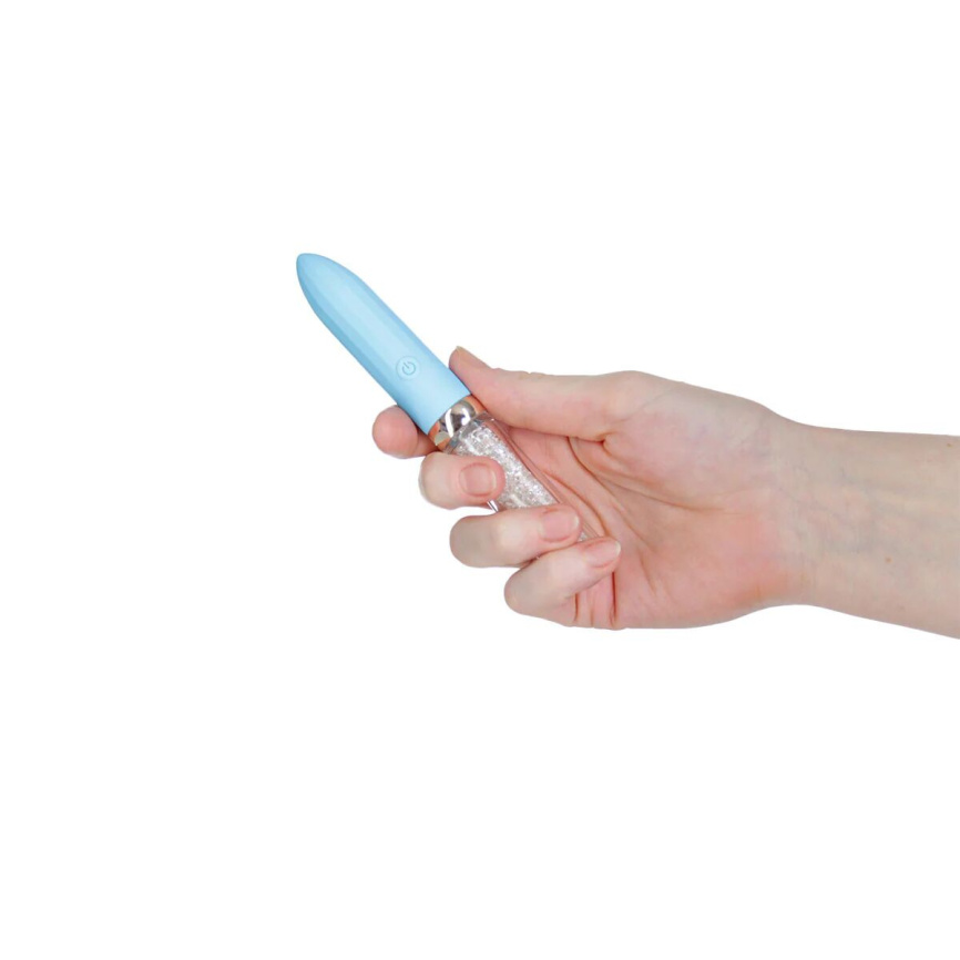 Вібратор Petites Lil’ Bombshell Vibrator - Blue фото 4