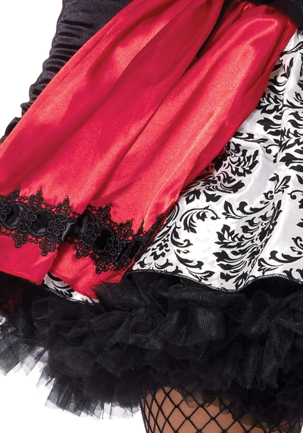 Эротический костюм Красной шапочки Leg Avenue Gothic Red Riding Hood L, платье, накидка фото 5