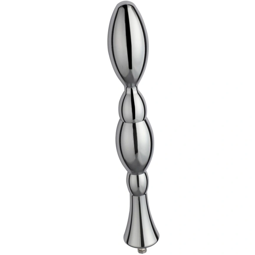 Металлический анальный плаг для секс-машин Hismith Bullet Anal Toy, система KlicLok фото 6
