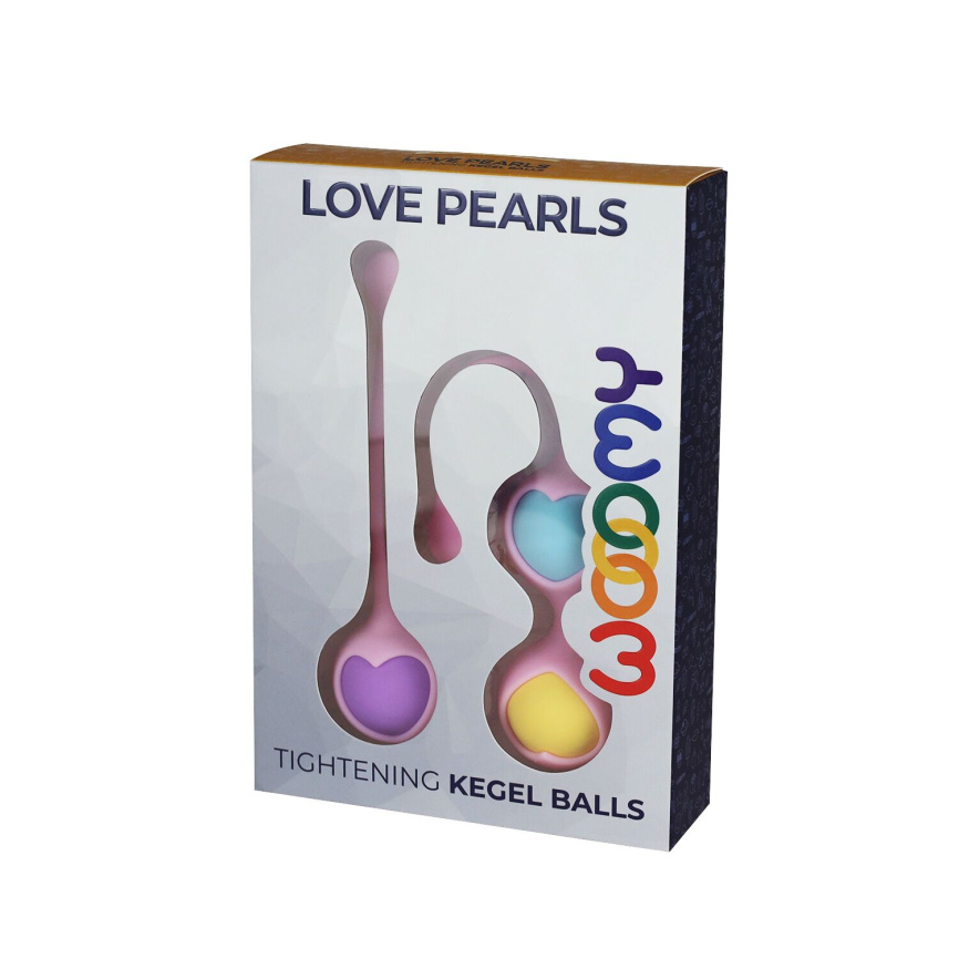 Вагінальні кульки Wooomy Love Pearls фото 7
