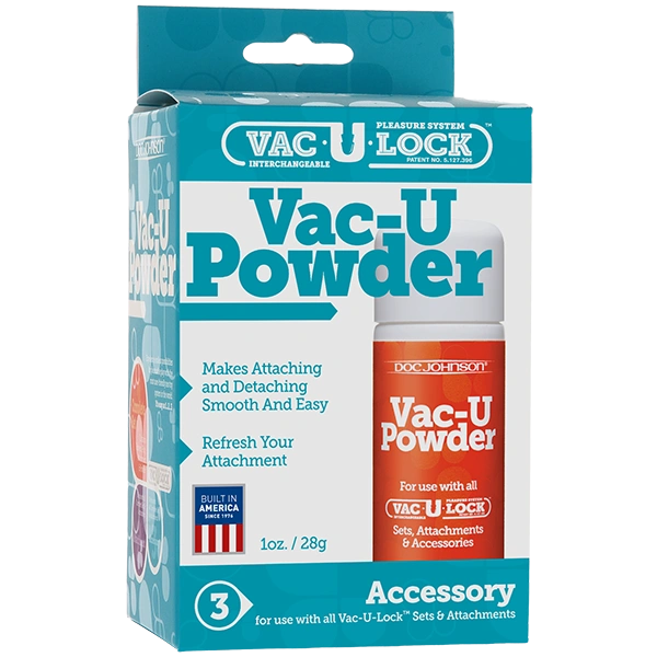 Пудра для крепления Vac-U-Lock Doc Johnson Vac-U Powder фото 2