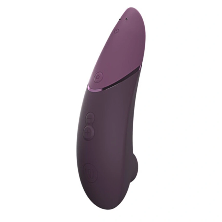 Вакуумный клиторальный стимулятор Womanizer Next Dark Purple, 3D Pleasure Air, 14 уровней интенсивности фото 3