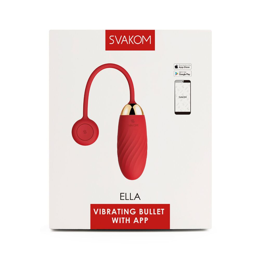 Віброяйце Svakom Ella Red фото 8