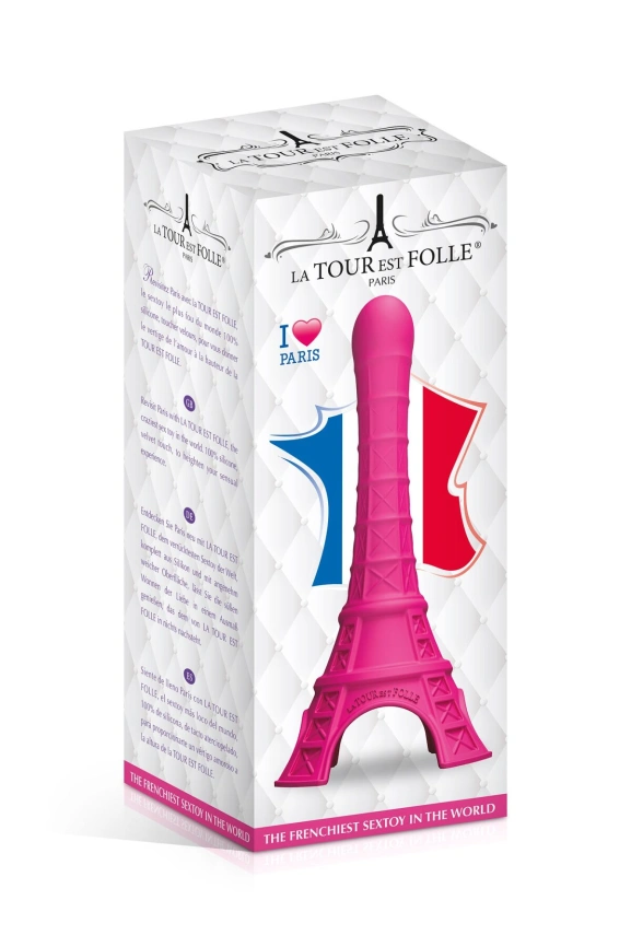 Дилдо La Tour Est Folle Paris Pink фото 2