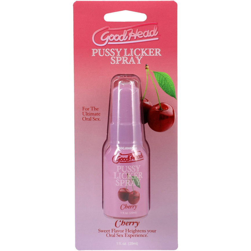 Спрей для кунілінгусу Doc Johnson GoodHead Pussy Licker Spray - Cherry 29 мл фото 2