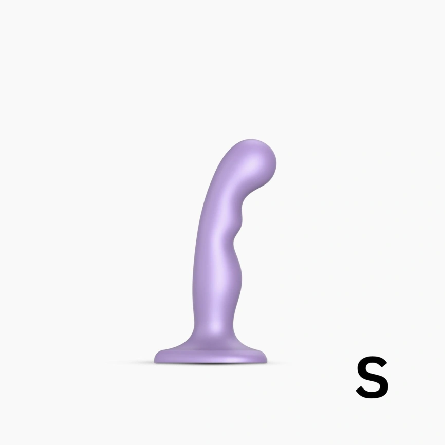 Насадка для страпона Strap-On-Me Dildo Plug P&G Lilas Metallic S фото 1