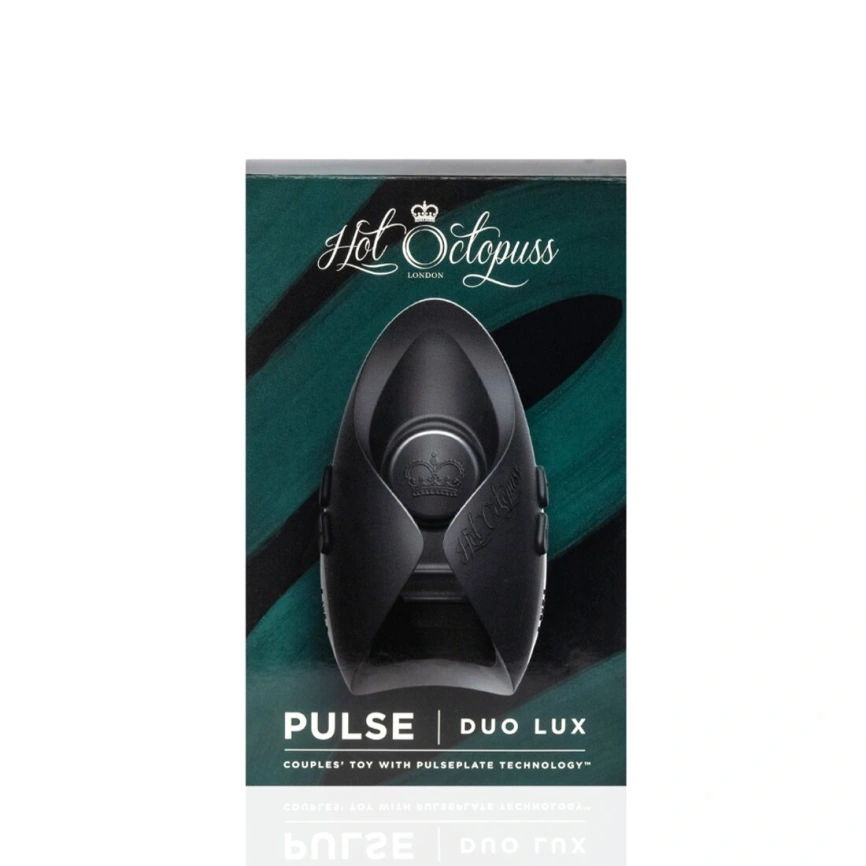 Игрушка для пар Hot Octopuss PULSE DUO LUX, пульсация+вибрация, использование без рук, 2 пульта фото 12