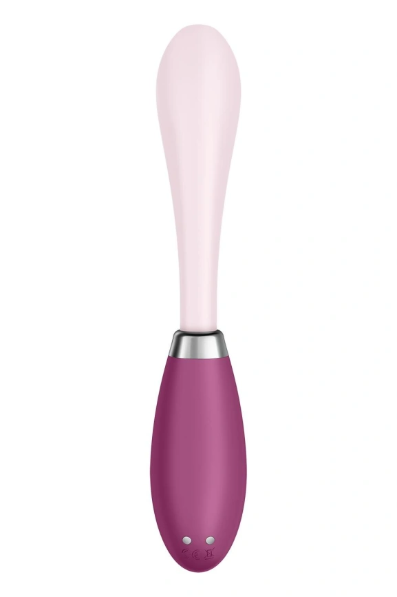 Вибратор Satisfyer G-Spot Flex 3 Red, гибкий ствол с фиксацией положения фото 5