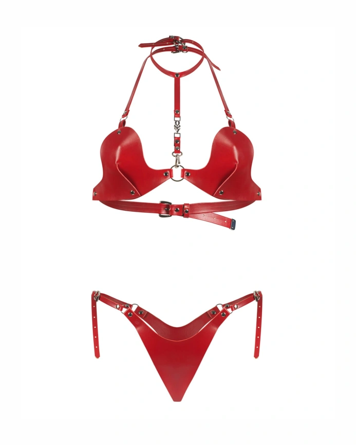 Комплект Obsessive Inferro 2-pcs set S/M/L фото 4