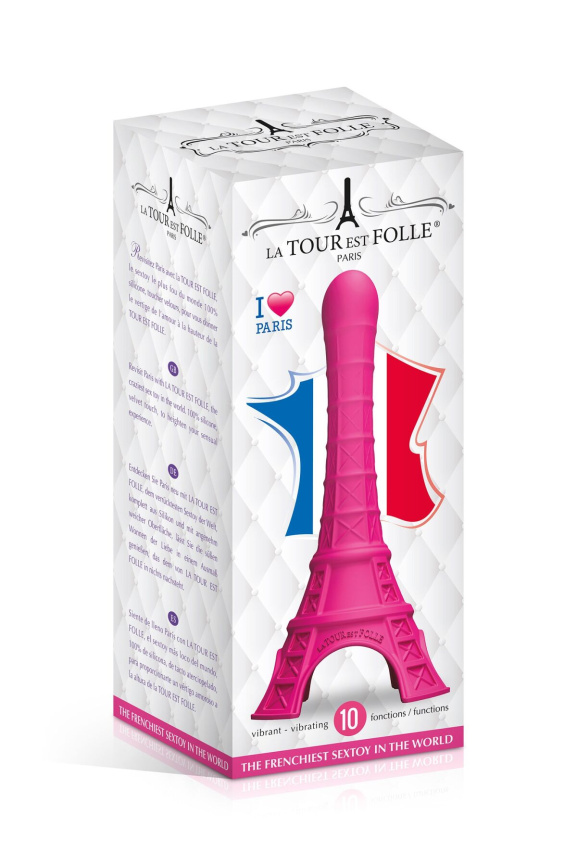 Вібратор La Tour Est Folle Paris Pink фото 2