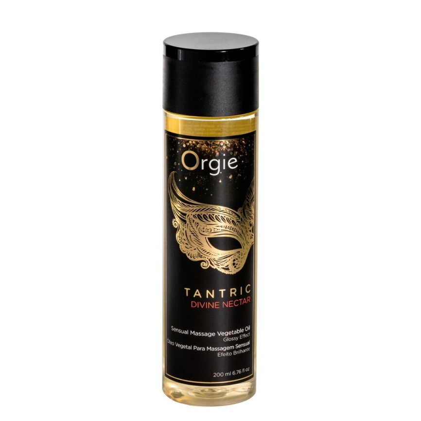 Масажна олія Orgie – Tantric Divine Nectar (200 мл), для тантричного масажу, зволоження фото 1