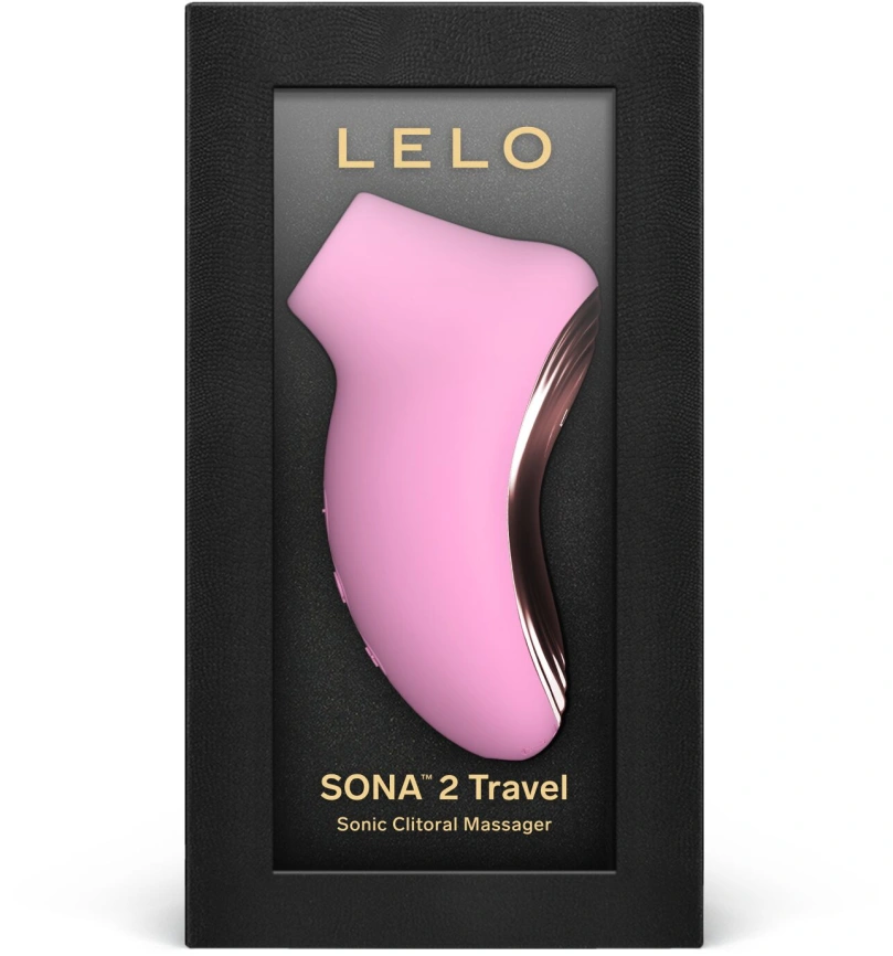 Звуковой стимулятор клитора LELO SONA 2 Travel Pink, тревел-версия, 12 режимов фото 4