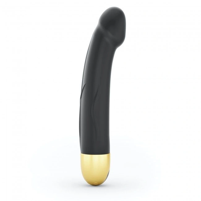 Вибратор Dorcel Real Vibration M Gold 2.0, диам 3,7см, перезаряжаемый, для точки G фото 1