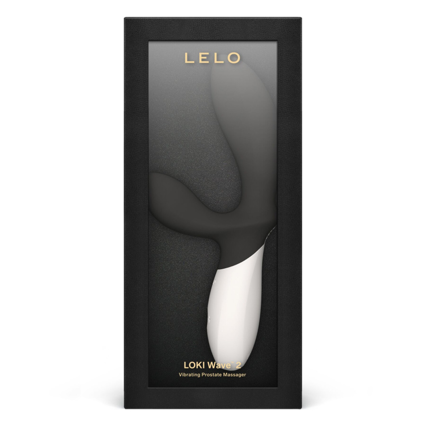 Масажер простати LELO Loki Wave 2 Black, 2 мотори, манливий рух + вібрація фото 4