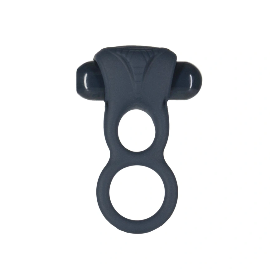 Двойное эрекционное кольцо с вибрацией Lux Active -Triad - Vibrating Dual Cock Ring, пульт ДУ фото 1