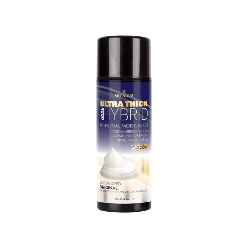 Анальна змазка на гібридній основі Sensuva UltraThick Anal Hybrid (100 мл), дуже густа фото 1
