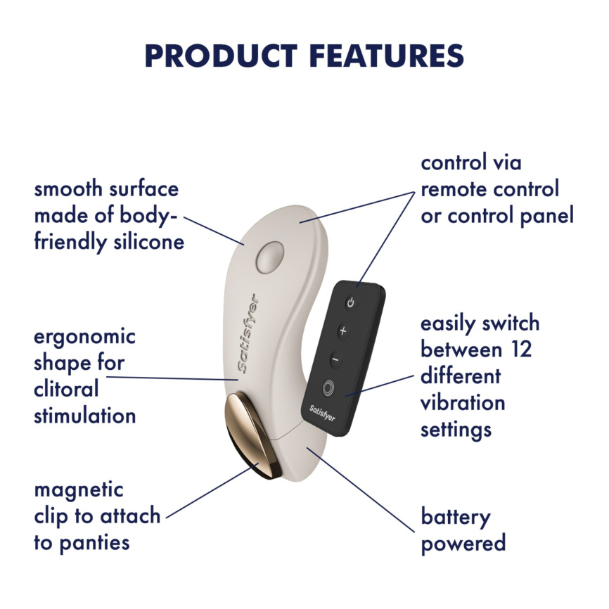 Вібратор у трусики Satisfyer Little Secret Battery Series з пультом ДК фото 7