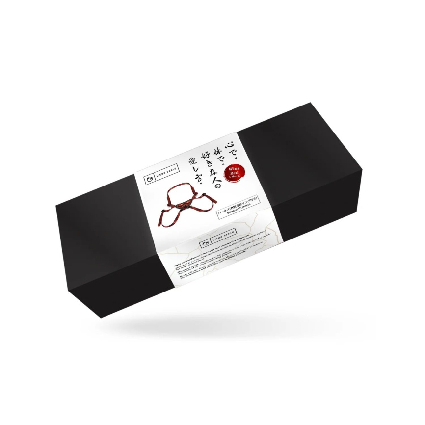 Трусики для страпона Liebe Seele Wine Red Strap-on Harness фото 2