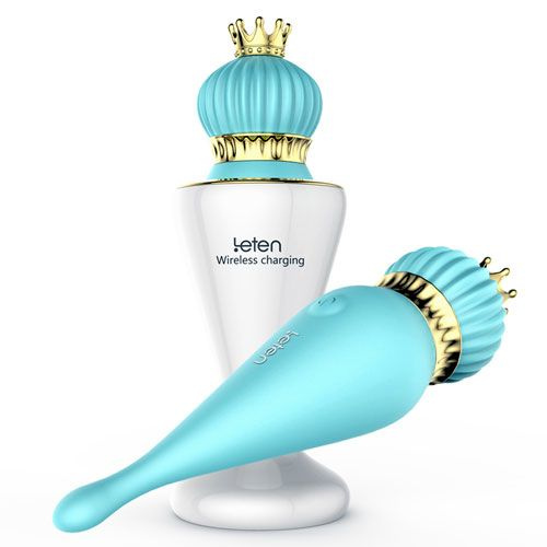 Королівський вібратор Leten Dream Key з індукційною зарядкою, водонепроникний фото 4