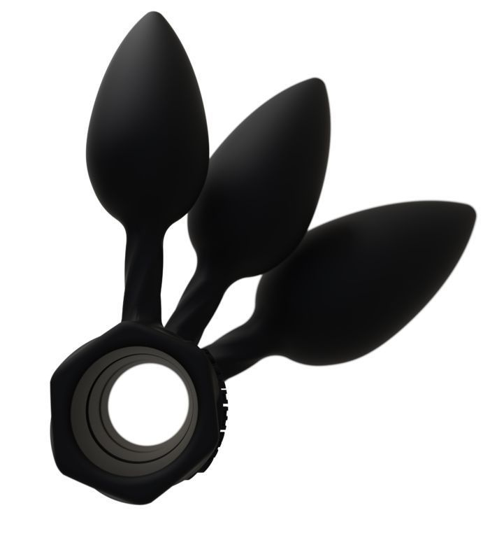 Набір анальних пробок Bathmate Anal Training Plugs, діаметр 2,5 см - 3,1см - 3,8см фото 2