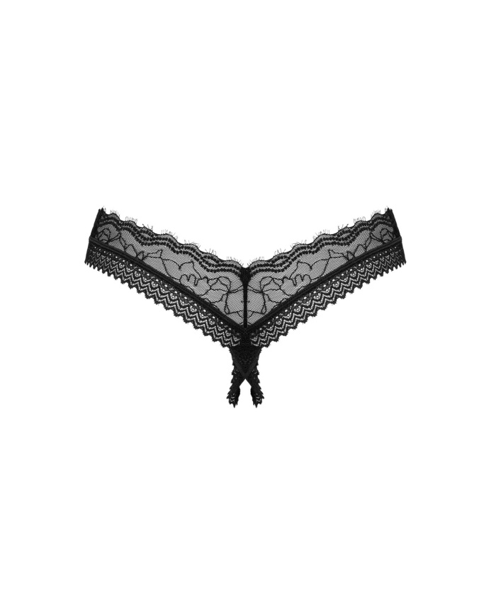 Трусики Obsessive Medilla crotchless thong XL/2XL фото 4