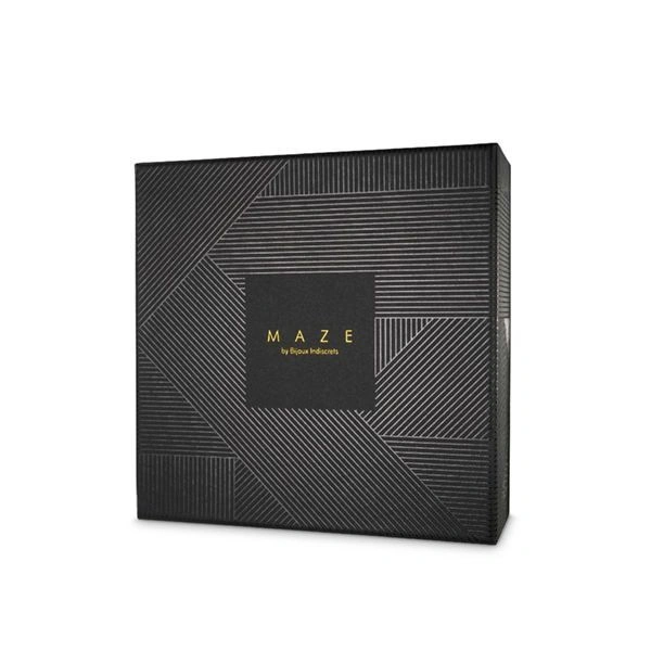 Портупея Bijoux Indiscrets MAZE - I Harness Black, экокожа, очень стильная фото 4