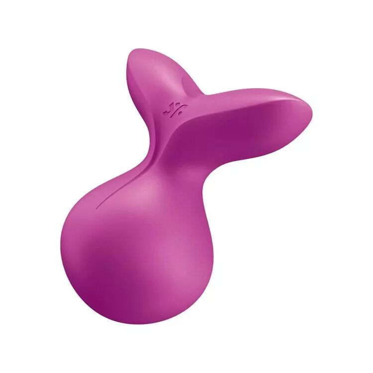 Мінівібромасажер Satisfyer Viva la Vulva 3 Violet фото 1