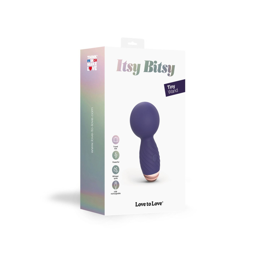 Мінівібромасажер Love To Love Itsy Bitsy – Midnight Indigo фото 6