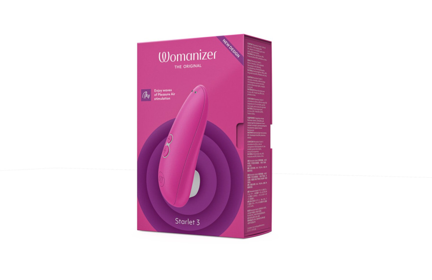 Вакуумний кліторальний стимулятор Womanizer Starlet 3 PINK фото 6
