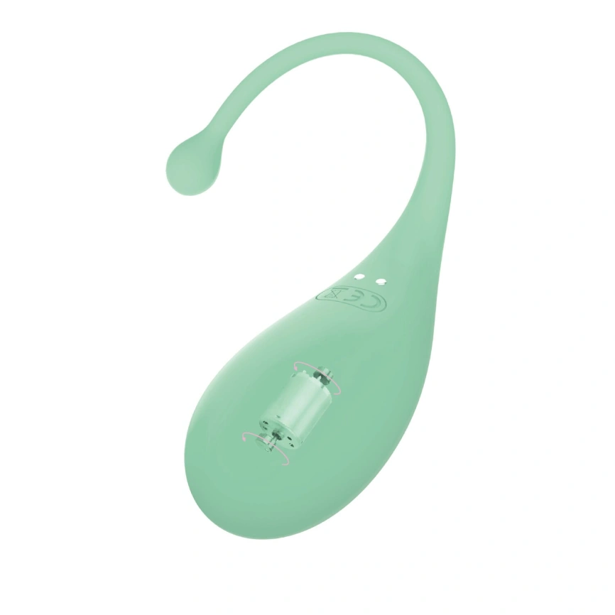 Смарт-виброяйцо Adrien Lastic Palpitation Mint с глубокой вибрацией фото 5