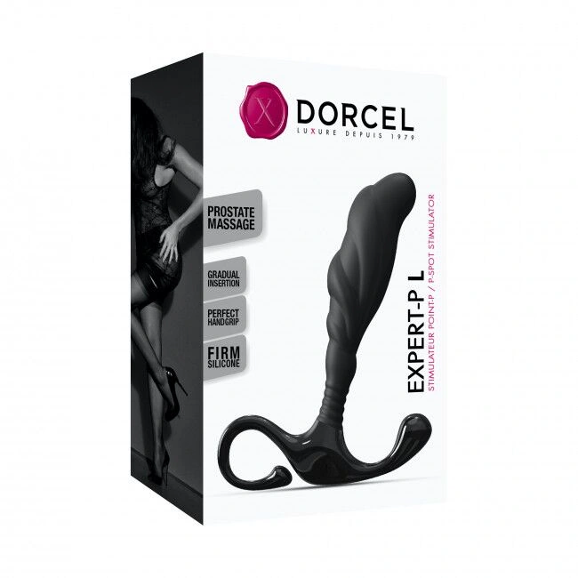 Ручной эргономичный массажер простаты Dorcel Expert P size L фото 5