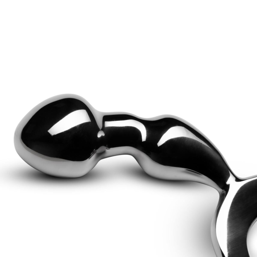 Анальна пробка Sinner Gear Unbendable — Drang Fun Metal Anal Plug фото 4