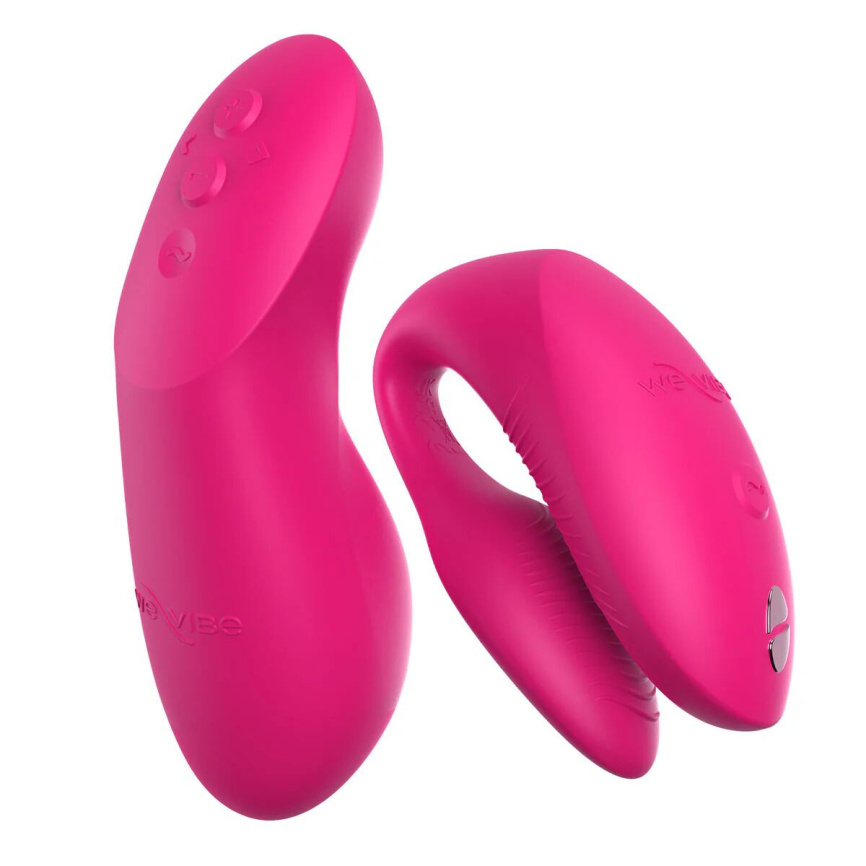 Смарт-вібратор для пар We-Vibe Chorus Pro Electric Pink фото 2
