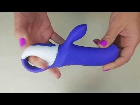 Потужний вібратор-кролик Satisfyer Vibes Magic Bunny, два мотори, литий силікон, 12 режимів роботи фото 3