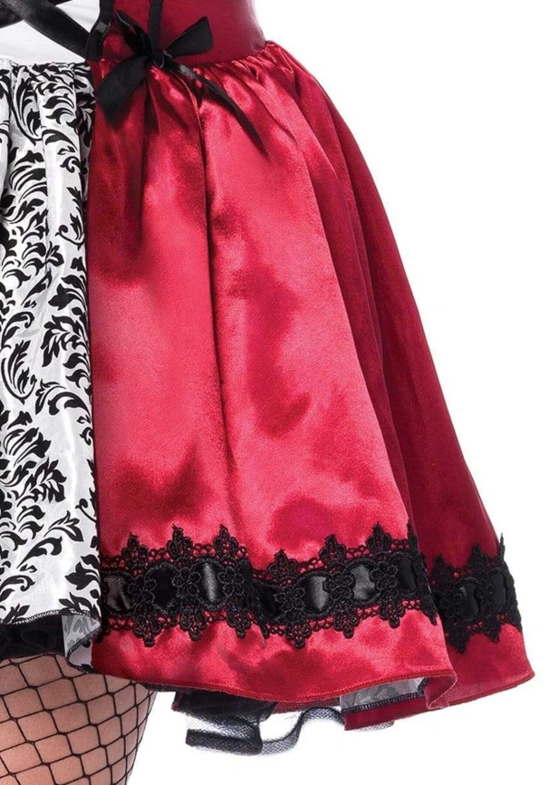 Эротический костюм Красной шапочки Leg Avenue Gothic Red Riding Hood 3X–4X, платье, накидка фото 4