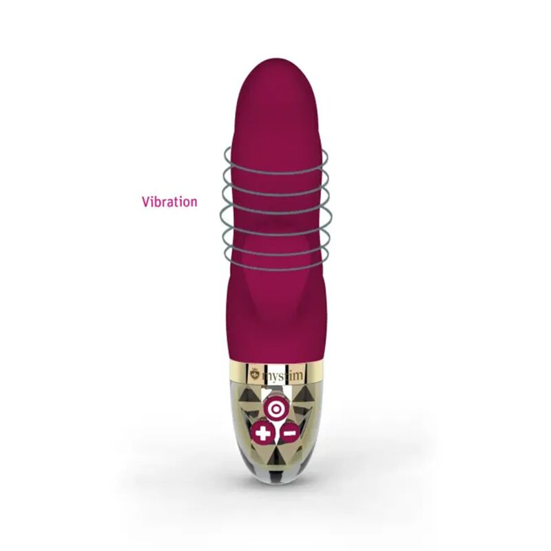 Вібратор-кролик Mystim Hop Hop Bob Fuchsia, потужний мотор, 8 режимів фото 4