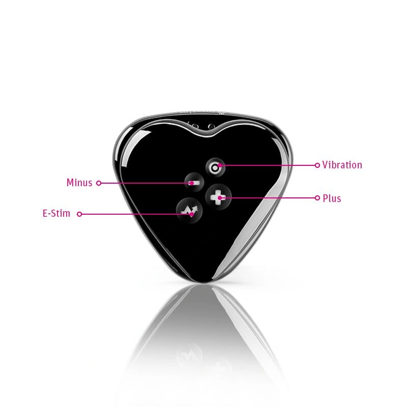 Вибратор для клитора с электростимуляцией Mystim Heart´s Desire Black Edition фото 15