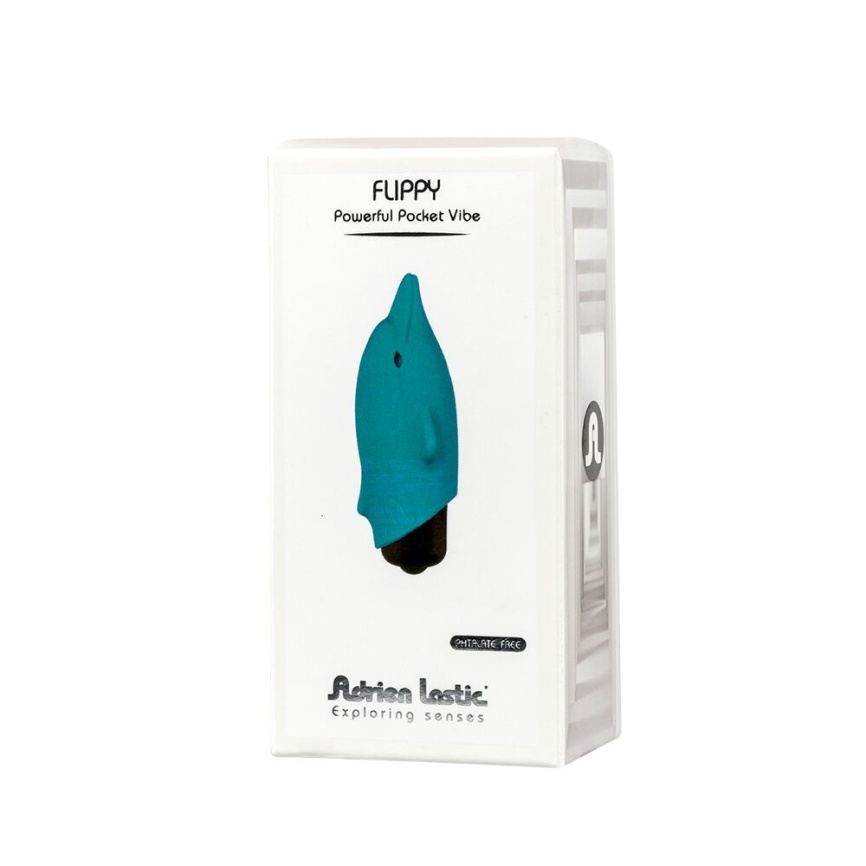 Віброкуля Adrien Lastic Pocket Vibe Flippy 10 із стимулювальним носиком фото 5